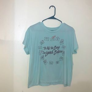 Mint crop top by Netflix size XXL